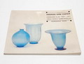  Boekje soft cover A.D.Copier Leerdam glas 1923-1971 Unica Serica Gebruiksglas auteur Marc Heiremans 1986 