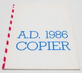 Boek soft cover Filigrane Interferentie A.D.Copier 1986 uitgave Gemeentemuseum Arnhem 1986 