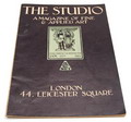  Magazine of fine art The Studio January 15th 1921 met originele houtsnede 