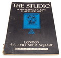  Magazine of fine art The Studio November 15th 1921 met originele houtsnede 