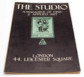  Magazine of fine art The Studio March 15th 1921 met originele houtsnede 
