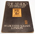  Magazine of fine art The Studio February 14th 1920 