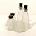  Sonoor olie en azijn stel ontwerp A.D.Copier 1935 uitvoering Glasfabriek Leerdam 