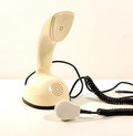 Kunststof telefoontoestel Ericafone ontwerp Gösta Thames 1954 uitgevoerd door Ericsson Co / Zweden 