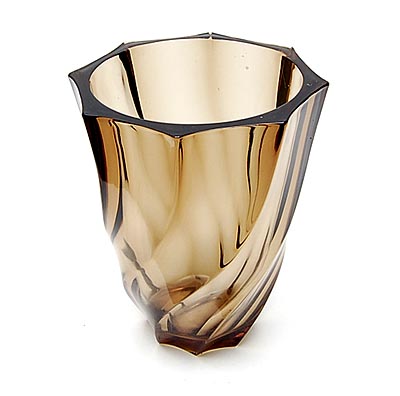  Brown twisted vase execution unknown France ca.1960 