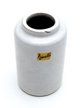  White glazed earthenware vase design Jaap Ravelli executed by Potterij Ravelli / the Netherlands ca.1955 