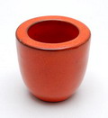  Red glazed earthenware vase design Jaap Ravelli executed by Potterij Ravelli / the Netherlands ca.1965 