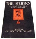  Magazine of fine art The Studio October 15th 1920 