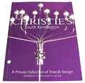 A Christies 2001 catalogue A Private Collection of Finnish Design 
