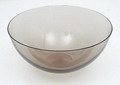  Grey glass half round bowl design A.D.Copier 1930 executed by Glasfabriek Leerdam / the Netherlands 