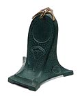  Pewter watch-holder with brass hook France ca.1930 