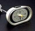  White plastic alarmclock executed by Philips / the Netherlands ca.1970 