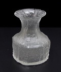  Vaas met boomschors motief ontwerp Timo Sarpaneva 1964 uitvoering Iittala / Finland 