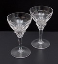  Twee wijnglazen Eisenloeffel ontwerp Jan Eisenloeffel 1928 uitvoering Kristalunie Maastricht 