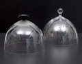 Raindrop en Sonoor kaasstolp ontwerp A.D.Copier 1935 1948 uitvoering Glasfabriek Leerdam 