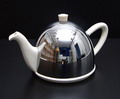  Earthenware teapot with chromium plated cover Ever-Hot design and execution unknown England 
