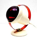  Infrared lamp Infraphil design Charlotte de Perriand 1969 executed by Philips / the Netherlands 