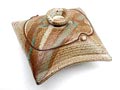  Earthenware  pillow box  with cover design  execution unknown ca.1970  
