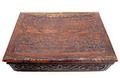  Decorated wooden Indonesian box ca.1950 