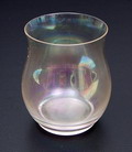  Irisé waterglas ontwerp C.de Lorm 1917 uitvoering Glasfabriek Leerdam 