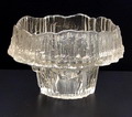  Helder glazen kom Stellaria ontwerp Tapio Wirkkala ca.1970 uitvoering Iittala / Finland 