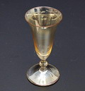  Goldlustered liqueurglass Romanda design A.D.Copier 1924 executed by Glasfabriek Leerdam / the Netherlands 