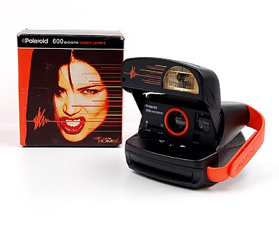  Polaroid 600 extreme instant camera executed by Polaroid UK ca.1990 