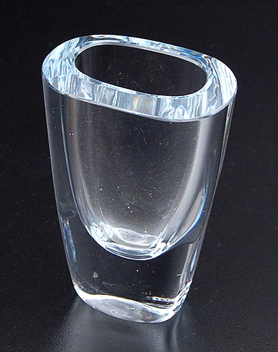 Small glass vase design executed by Strömberg / Sweden ca.1960 