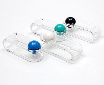  4 Plastic napkin holders executed by Guzzini / Italy ca.1975 