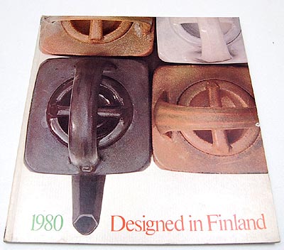 Book Designed in Finland 1980 