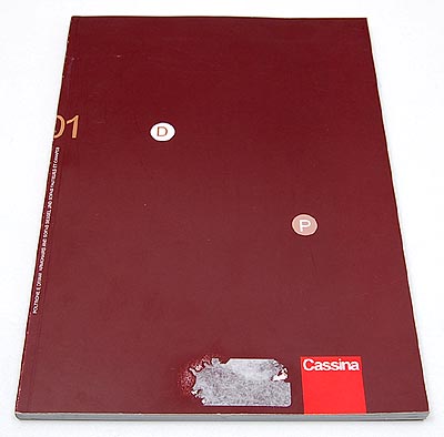 Book Year book Cassina 2001 Italian German English French text 