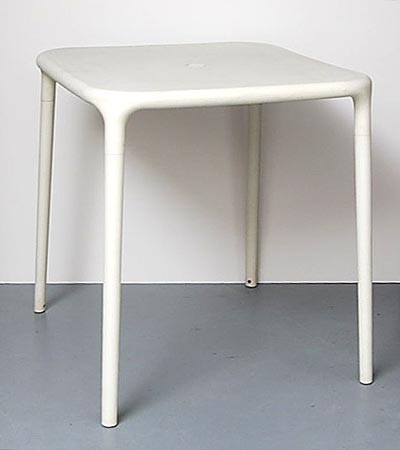 Plastic table Air Table design Jasper Morrison executed by Magis / Italy 2001 