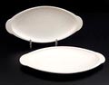 Two earthenware plates design H.J.Jansen van Galen ca.1928 executed by Plateelbakkerij Zuid-Holland / the Netherlands 