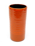 Red glazed earthenware vase design Jaap Ravelli executed by Potterij Ravelli / the Netherlands ca.1965 