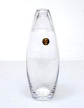 Helderglazen karaf Anima recente uitvoering ontwerp Floris Meydam 1954 uitvoering Glasfabriek Leerdam 