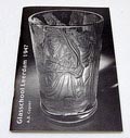 Boek Glasschool Leerdam 1947 algemene leiding A.D Copier heruitgave 1998 gelimiteerde oplage no 157 / 1500 Nederlandse tekst 