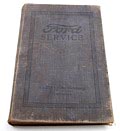 Boek Ford Service Volledige aanwijzingen voor het repareeren van Ford-wagens uitgave van Ford Motor Company Rotterdam 1926 Nederlandse tekst 