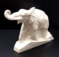 Earthenware elephant Dolly executed by LeJan Belgium ca.1930 