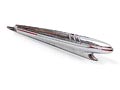 Verchroomde Automascotte van de Mayflower Plymouth 1951 uitvoering onbekend USA 