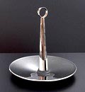 Metalen fruitschaal ontwerp Bruno Ninaber van Eyben 1997 voor Randstad Uitzendbureau 