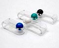  4 Plastic napkin holders executed by Guzzini / Italy ca.1975 