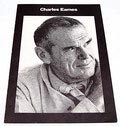 Uitvouw brochure Charles Eames uitgave van Herman Miller AG / Duitsland 1976 