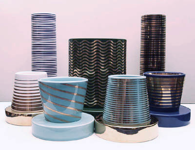 Complete serie of seven Limited Edition of 300 vases design Ettore Sottsass 2000 executed by Lavori in Corso / Italy Except for one all with numbered certificate Sizes Geo height 33 cm / diam 15,5 cm 4/300 Geo-gold height 33 cm / diam 15,5 cm 4/300 Mediterraneo height 24 cm / diam 26 cm 14/300 Strati/B height 14 cm / diam 15,5 cm 4/300 Strati/W height 14 cm / diam 15,5 cm 4/300 Ellisse height 13,3 cm / diam 15,5 cm 4/300 Retino height 14 cm / diam 15,5 cm 4/300 