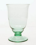 Green vase design Jaap Gidding 1926 executed by Leerdam / Holland 
