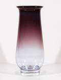 Vase with applied foot design Nils Landberg ca.1961 executed by Orrefors / Sweden 