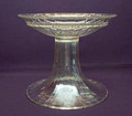Facet geslepen glazen tazza ontwerp in de stijl van Josef Hoffmann ca.1920 uitvoering Lobmeyr / Oostenrijk 
