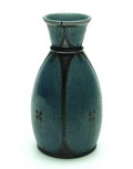  Earthenware vase with sgrafitto decoration design executed by W.C.Brouwer April 1910 Leiderdorp / the Netherlands 