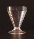  Bekerglas ontwerp Gerard Muller / Amsterdam ca.1925 uitvoering Josephinenhütte Schreiberhau Bohemen 