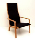  Leunstoel St.Catherines Mod.No.4335 ontworpen voor studeerkamer in Oxford University ontwerp Arne Jacobsen 1963 uitvoering Fritz Hansen Denemarken 