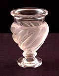  Vase with frosted finish design Marc Lalique executed by Lalique France after 1950 